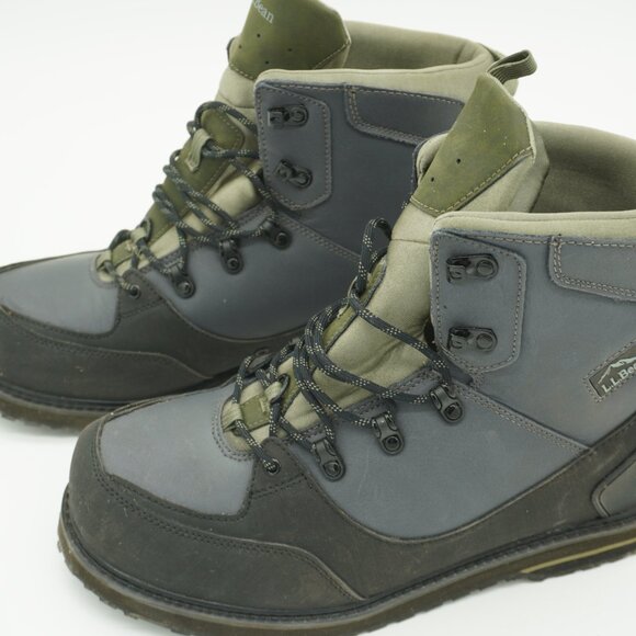 LL  Bean Men's Emerger Wading Boots Size 14 - Picture 2 of 6